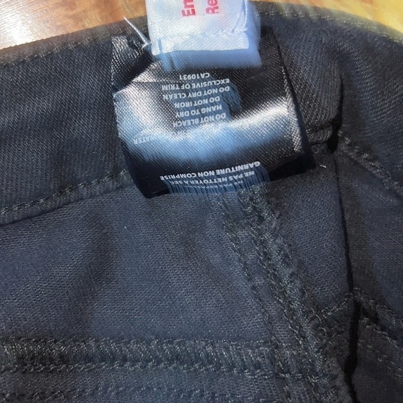 Melanie Lynn black stud detail  stretchy denim jeans Sz 14 - Picture 6 of 10